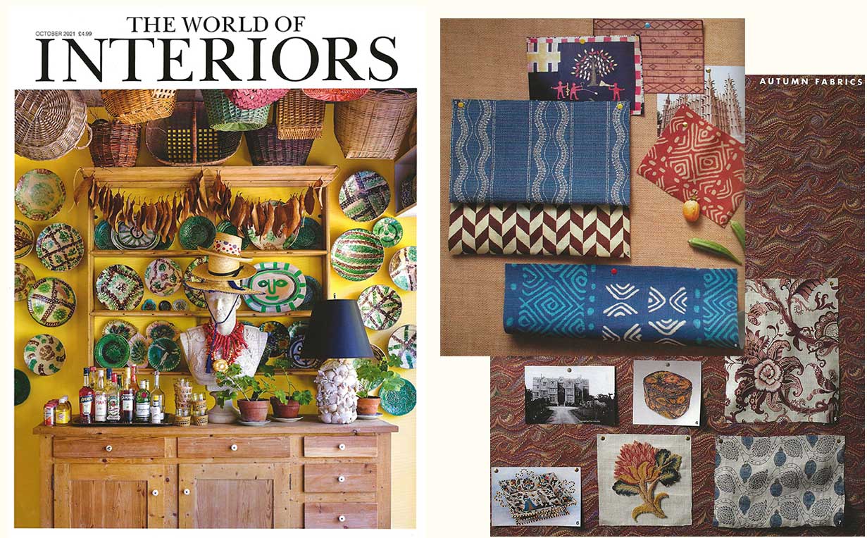 elle decor magazine, sept. 2020, article on jeffrey bilhuber & legracieux